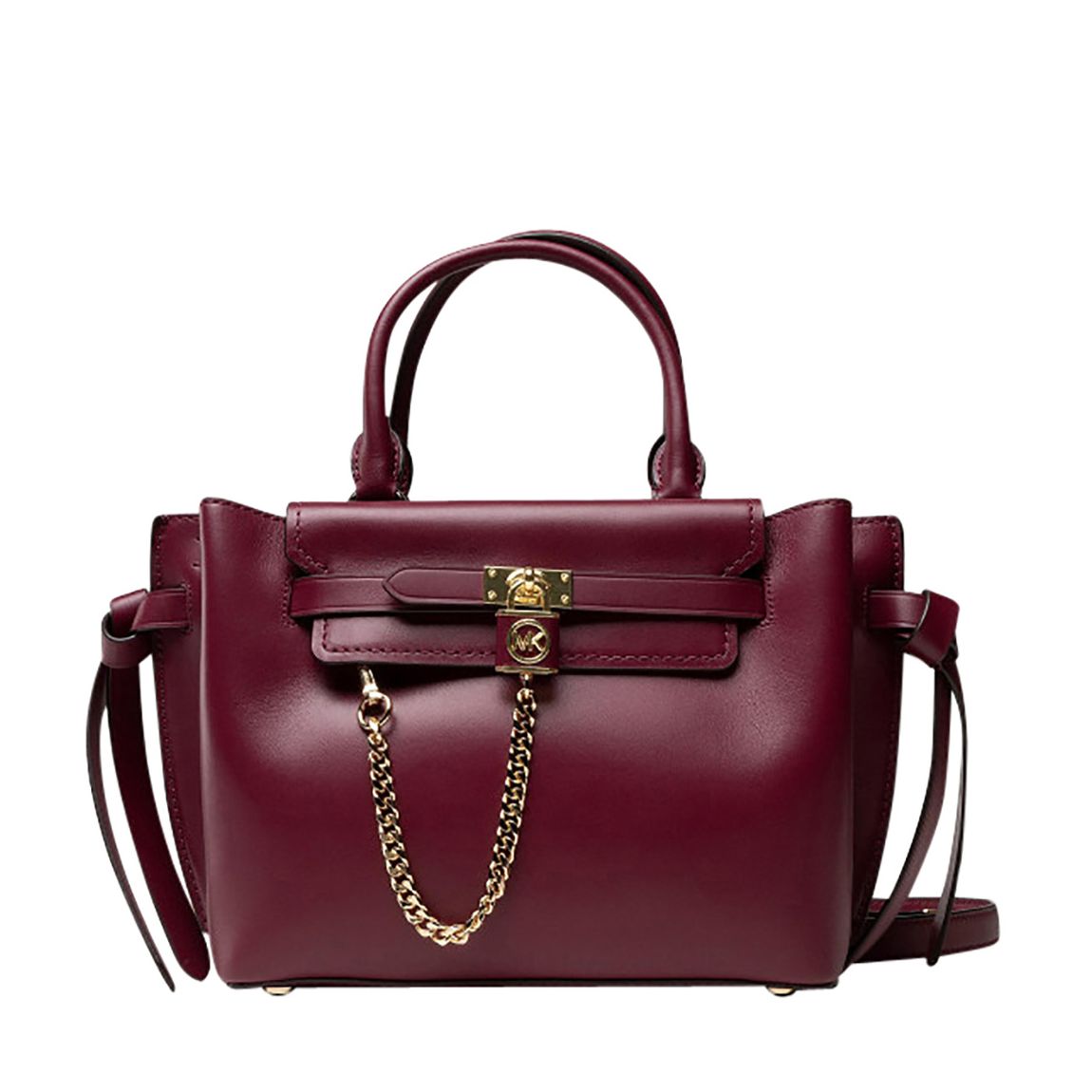 Dark Berry Hamilton Legacy Small Belted Satchel main product photo