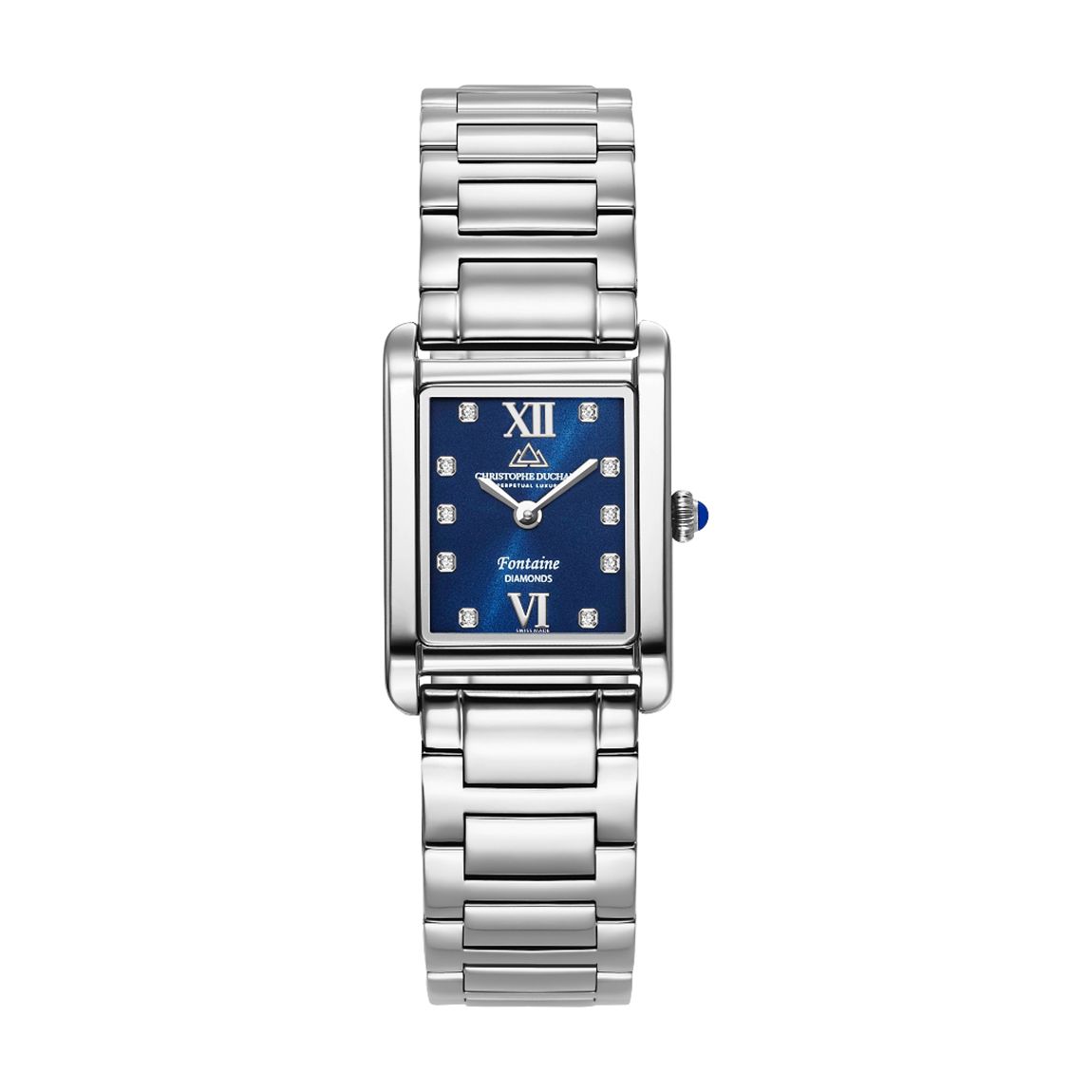 Women's Fontaine Blue & Silver Watch 21mm main product photo