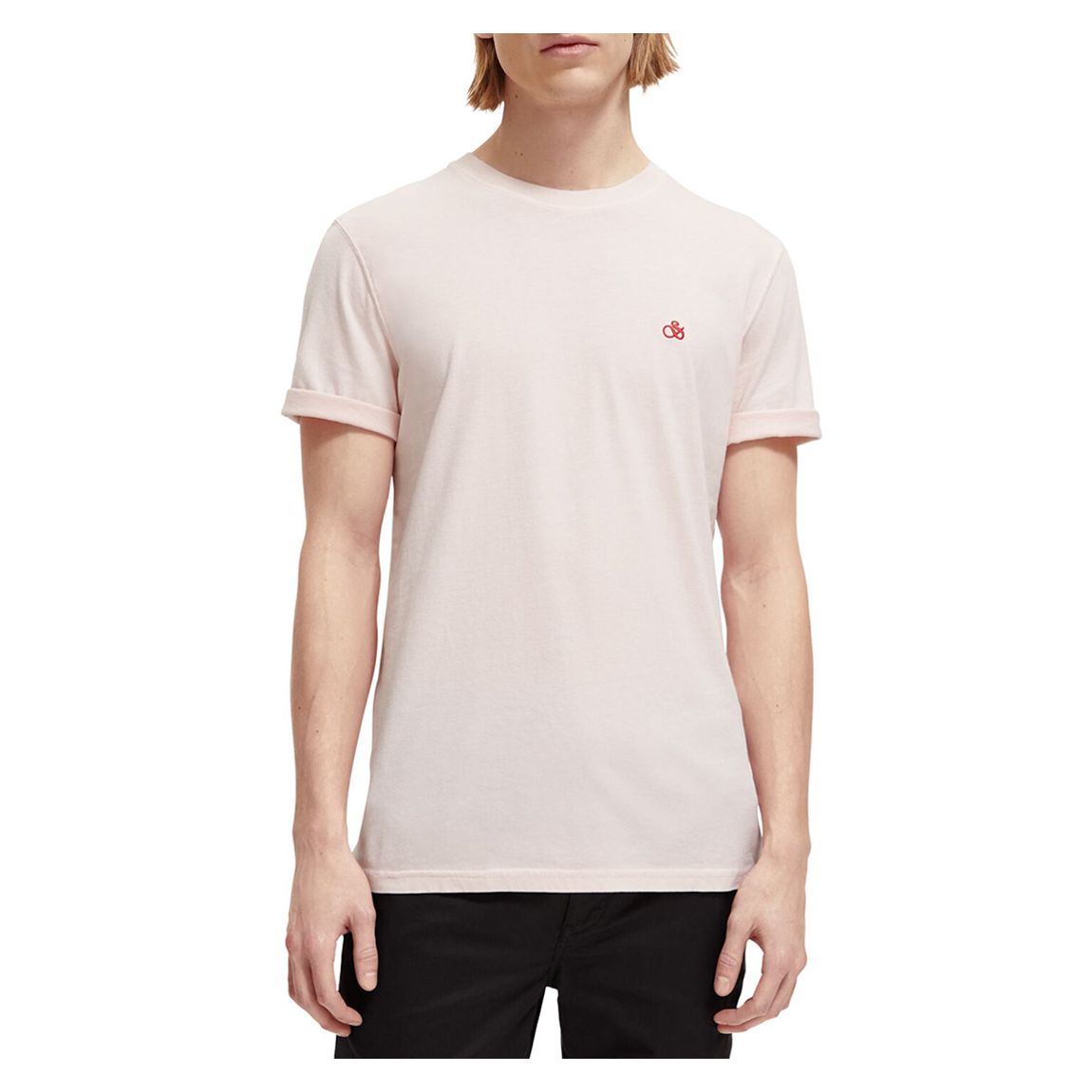 Pink Branded Cotton T-shirt main product photo