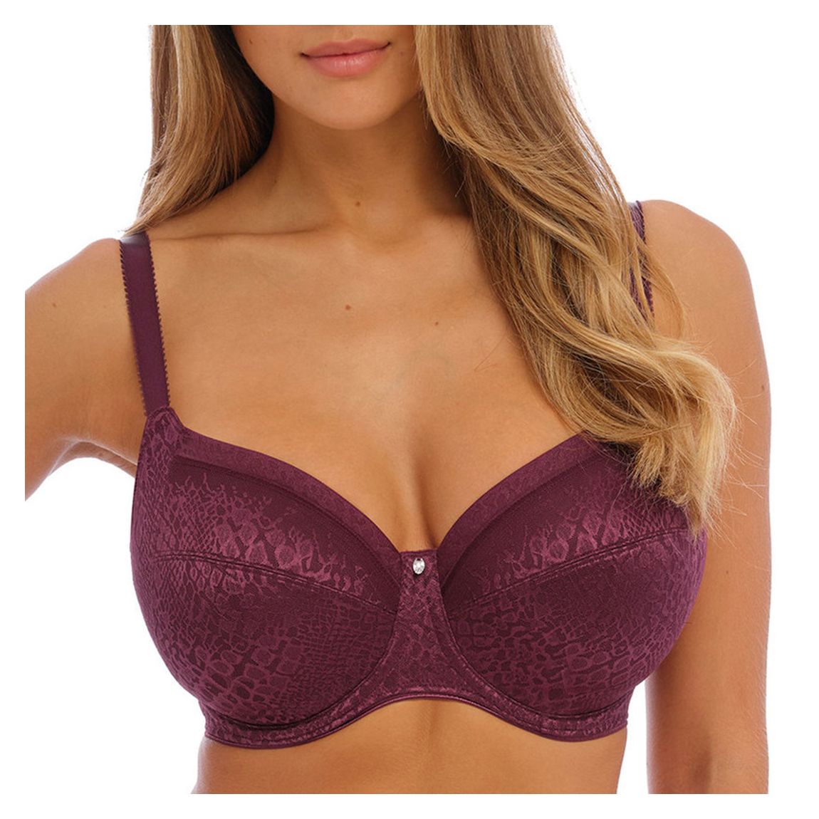 Plum Envisage Full Cup Side Support Bra main product photo