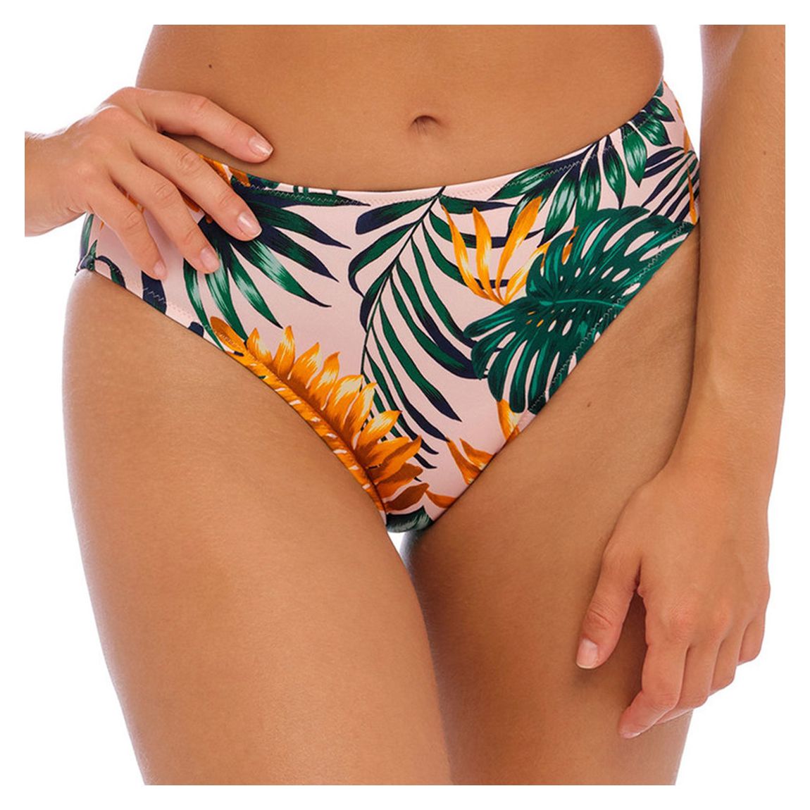 Multi Jungle Falls Mid Rise Bikini Brief main product photo