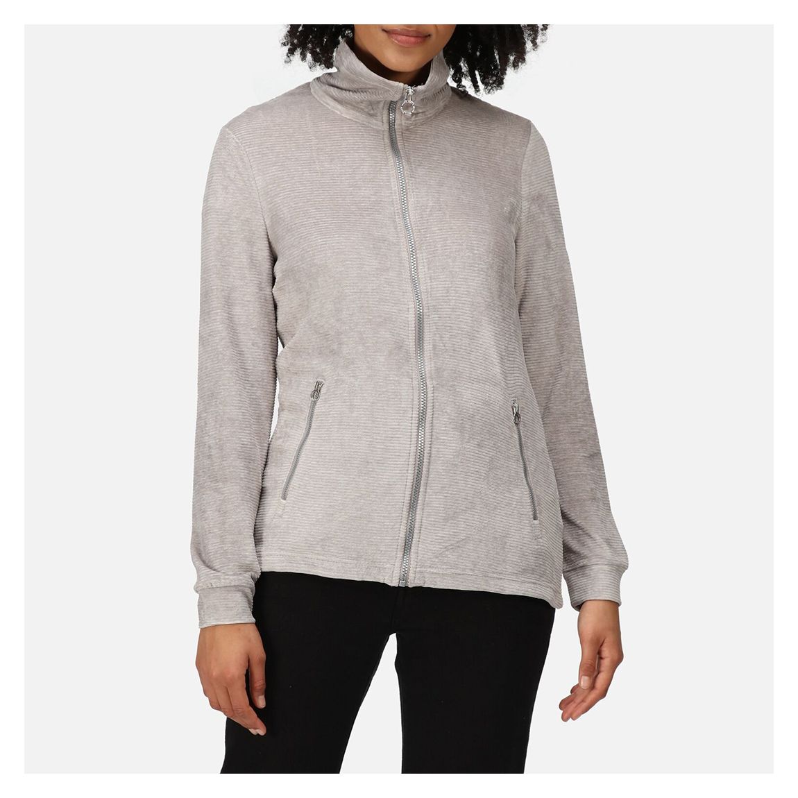Grey Textured Fleece main product photo