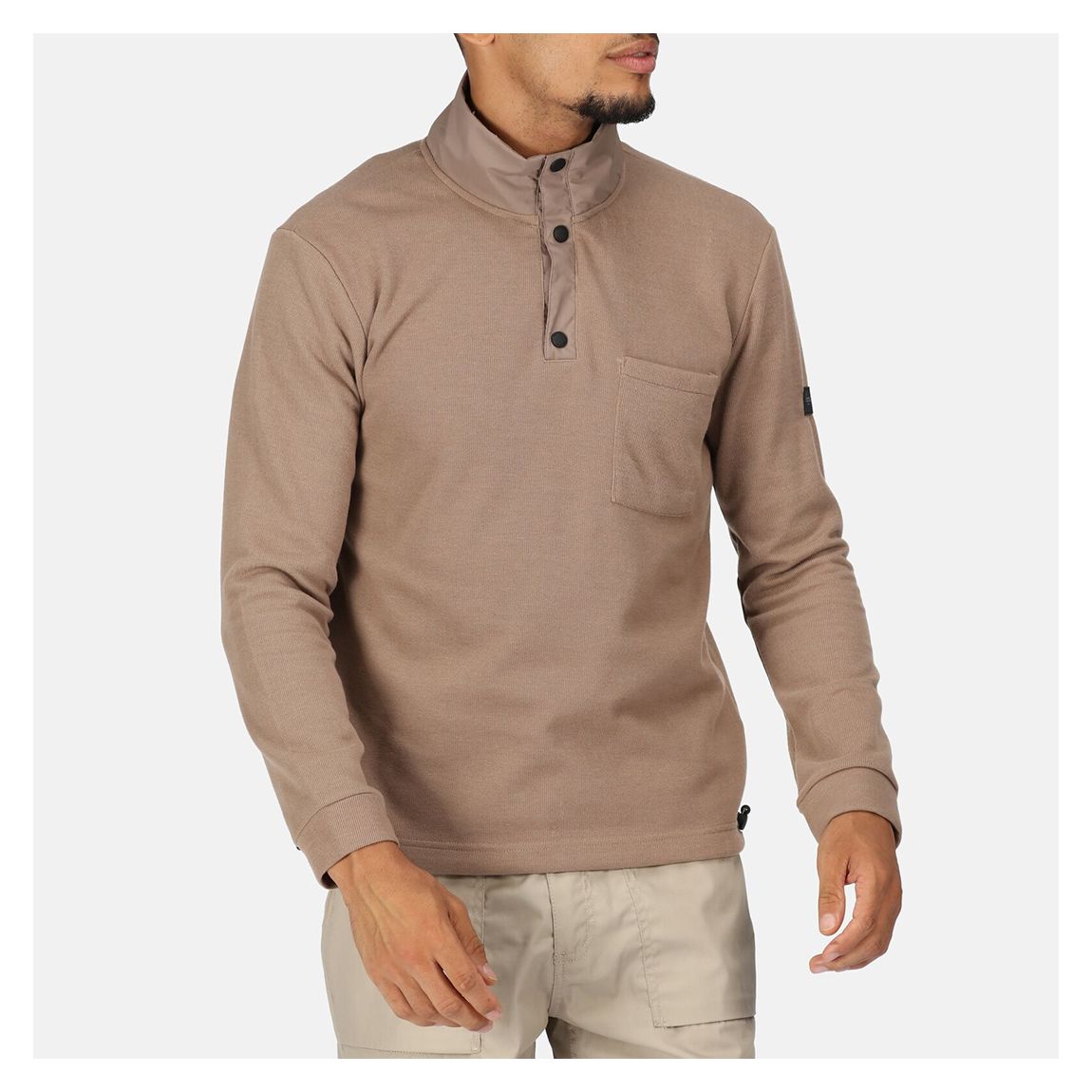 Beige Logo Outdoor Fleece main product photo