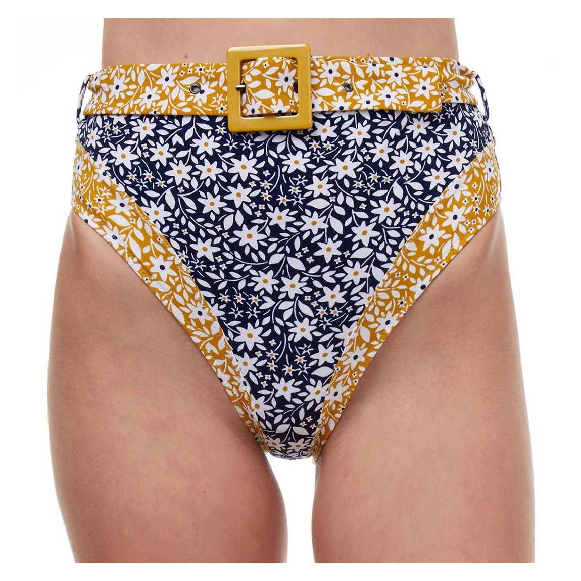 Navy Gold Bikini Bottom main product photo