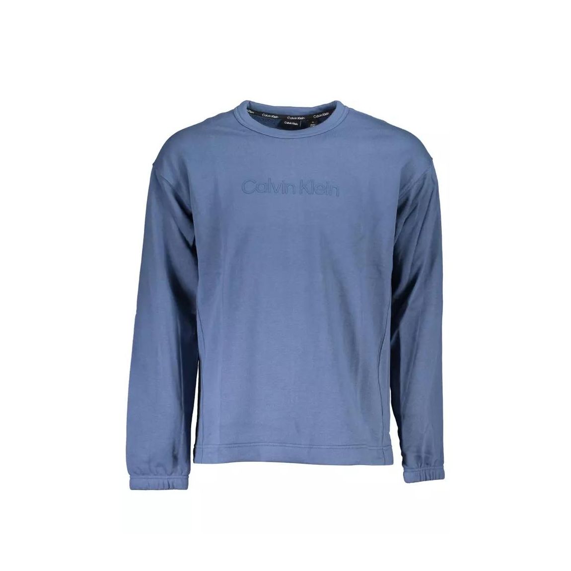 Crew Neck Sweatshirt Long Sleeve - Blue Sweaters main product photo