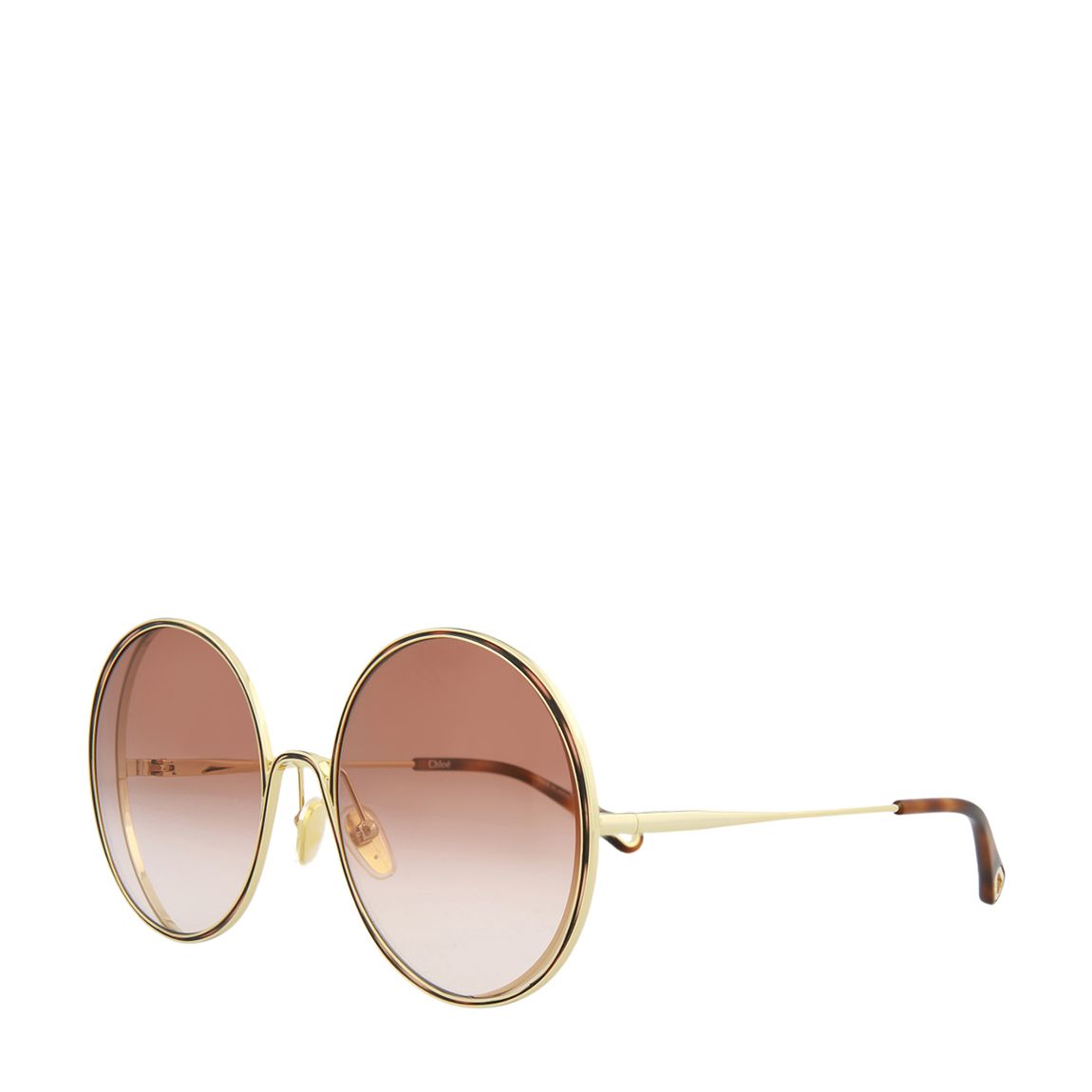 Womens Chloe Gold Sunglasses 61mm main product photo