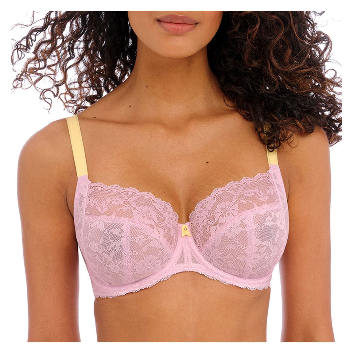 Pink Offbeat UW Side Support Bra main product photo