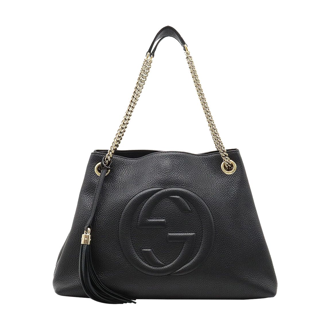 Black Gucci Soho Chain Handbag main product photo