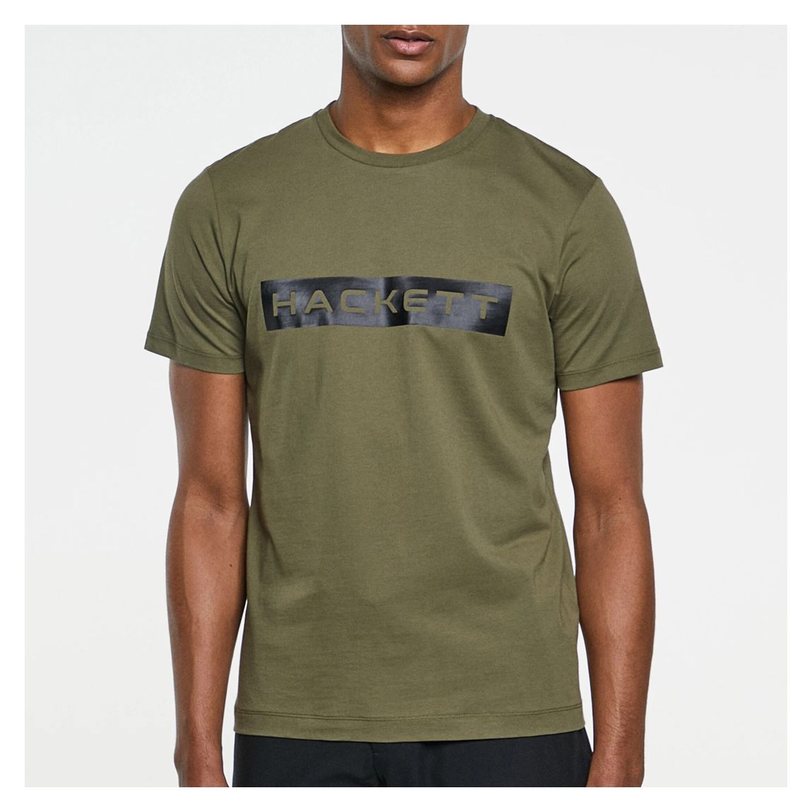 Khaki Logo Cotton T-Shirt main product photo