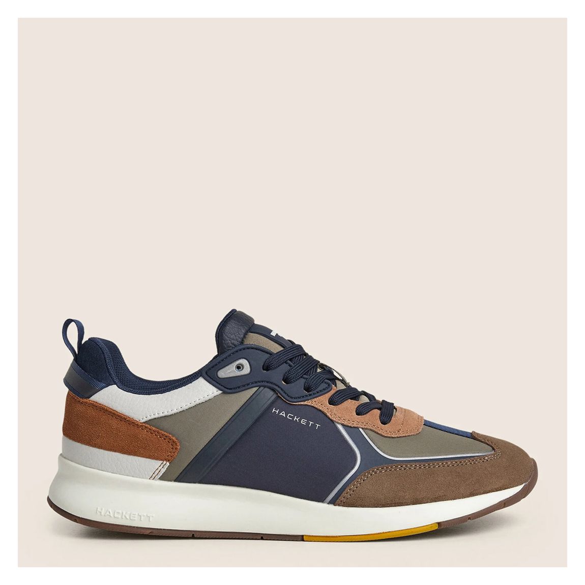 Navy Multi Contrast Design Trainers main product photo