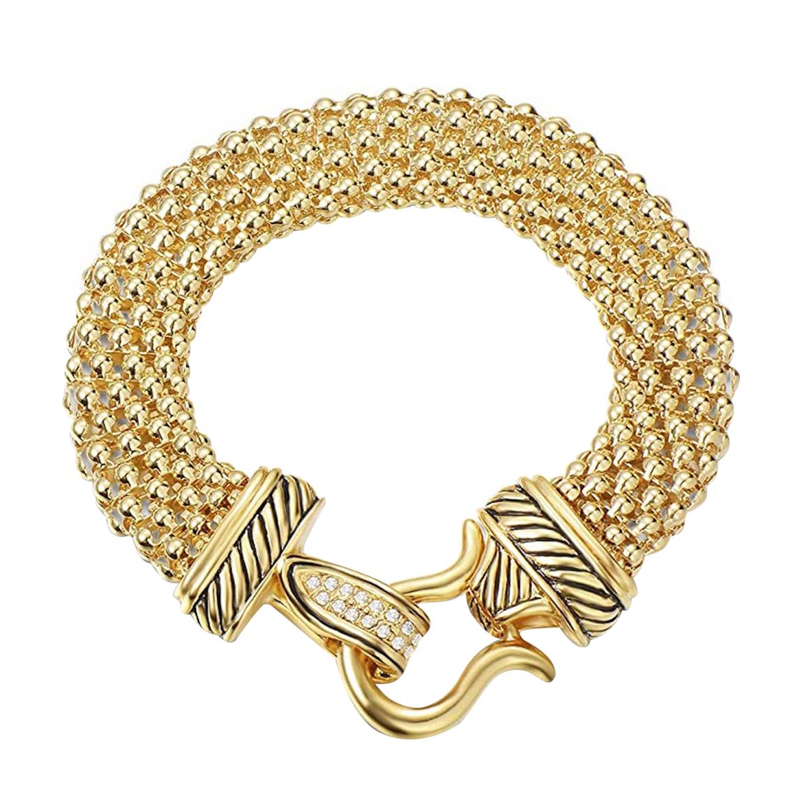 18K Gold Mesh Bracelet main product photo