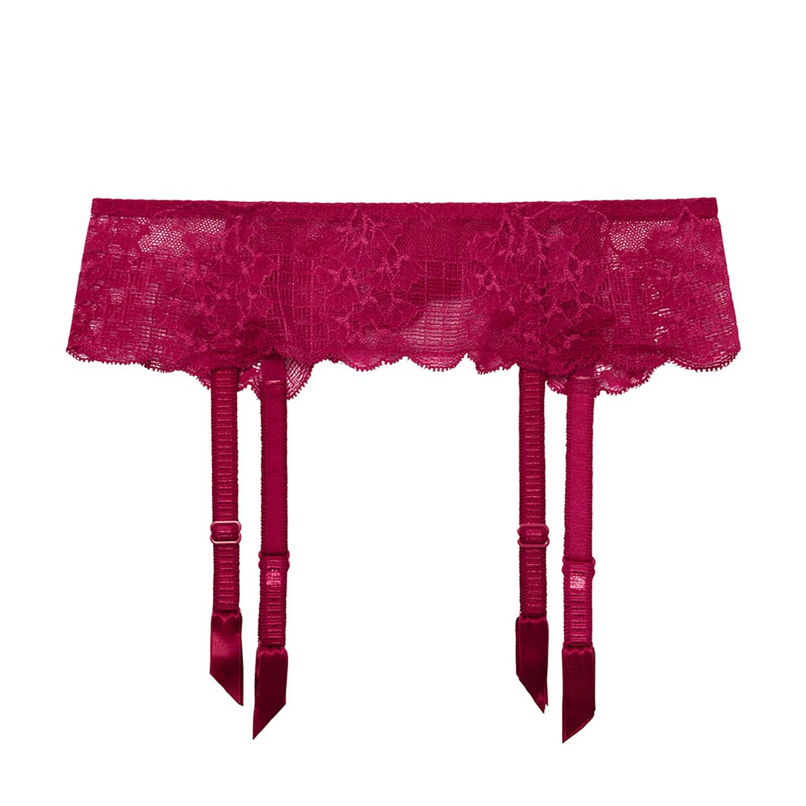 Red Reve Suspender Belt main product photo