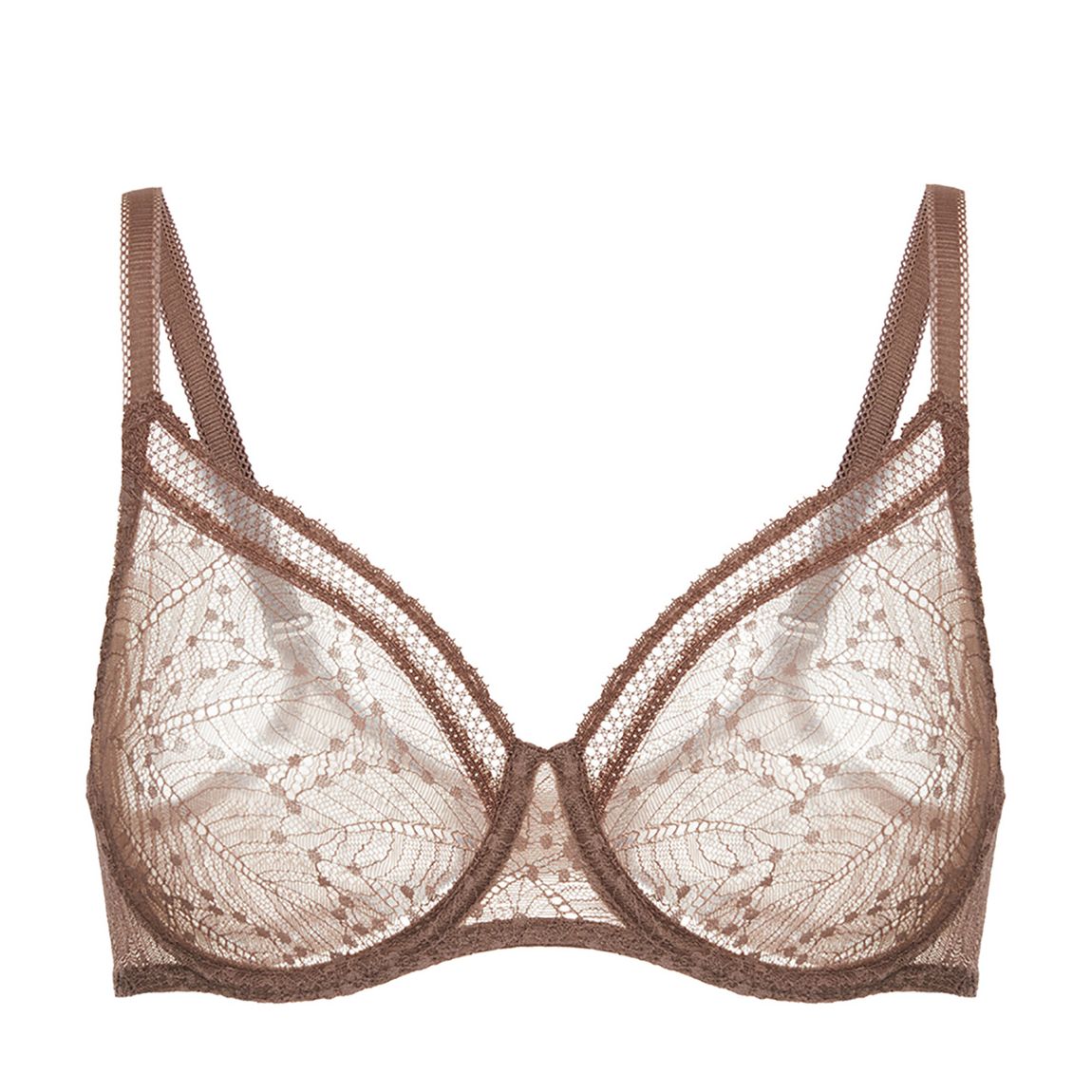 Brown Comete Underwired Bra main product photo