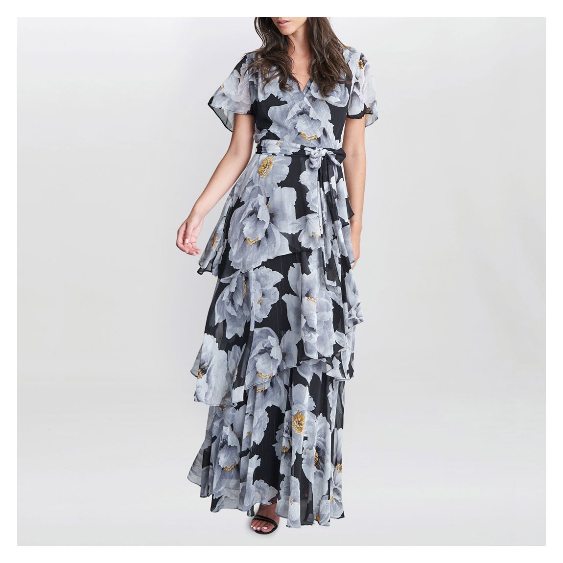 Multi Caylee Printed Maxi Dress main product photo