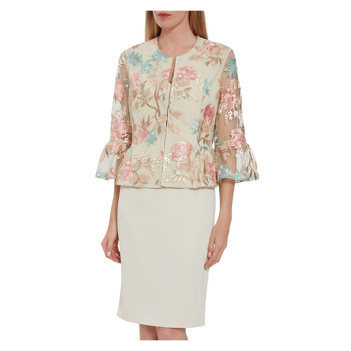 Multi Ottilia Embroidered Jacket main product photo