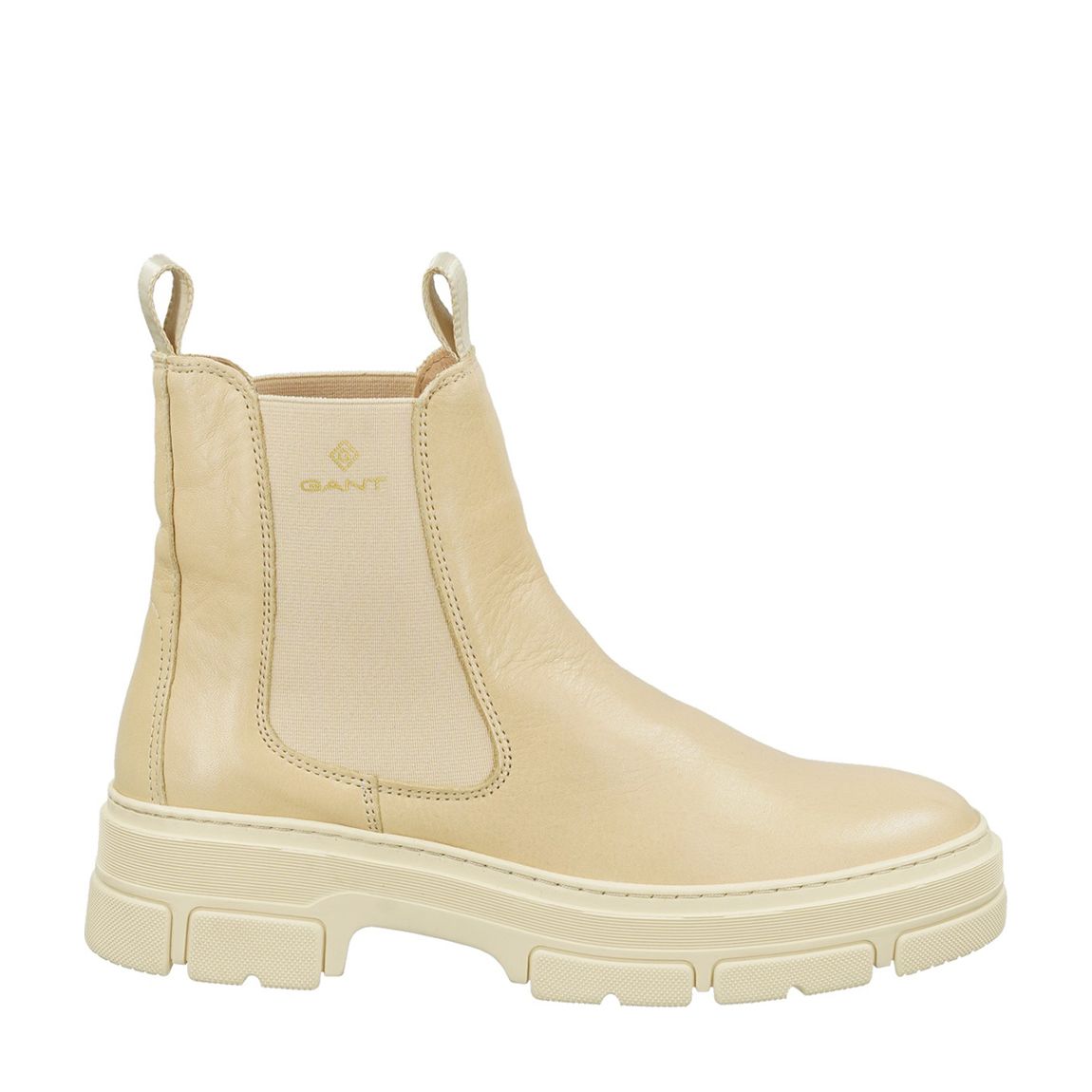 Light Beige Monthike Chelsea Boots main product photo