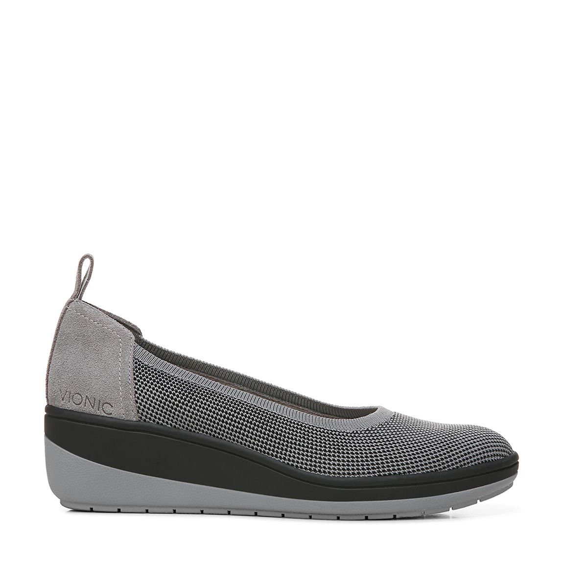 Charcoal Jacey Knit Wedge Sport Pump main product photo