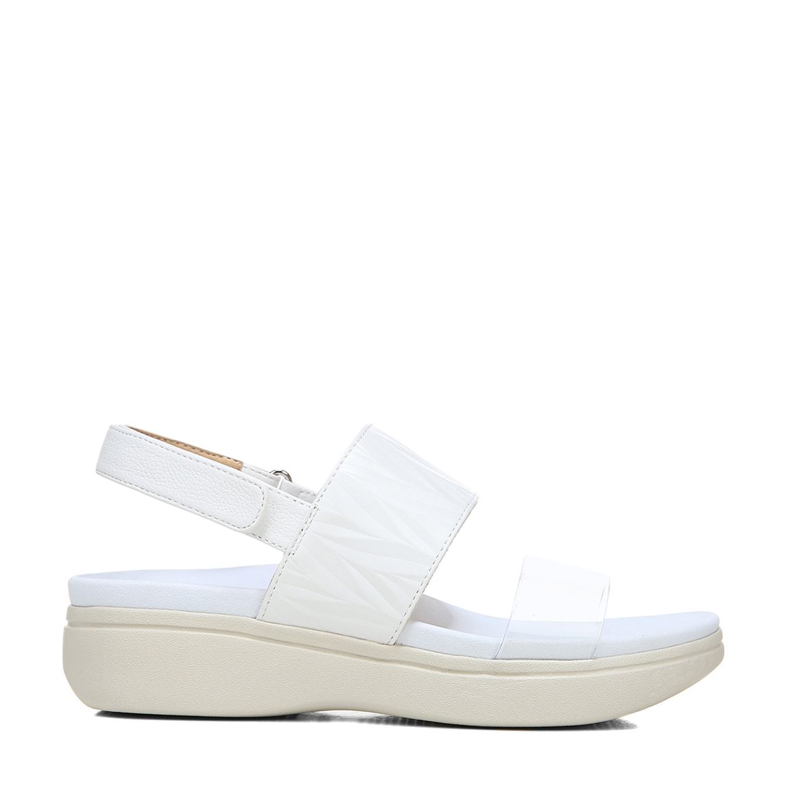 White Karleen Double Strap Sandals main product photo