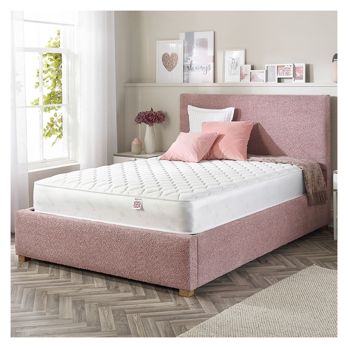 Quad Layer 900 Platinum Pro Hybrid Single Mattress main product photo