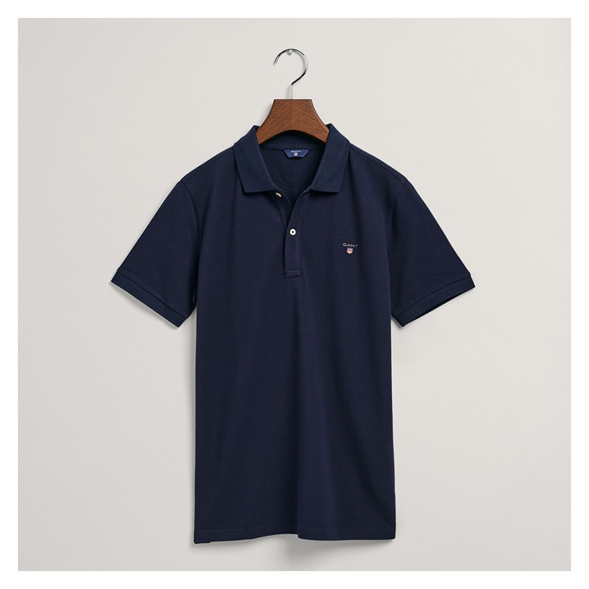 Teen's Navy Pique Cotton Polo Shirt main product photo
