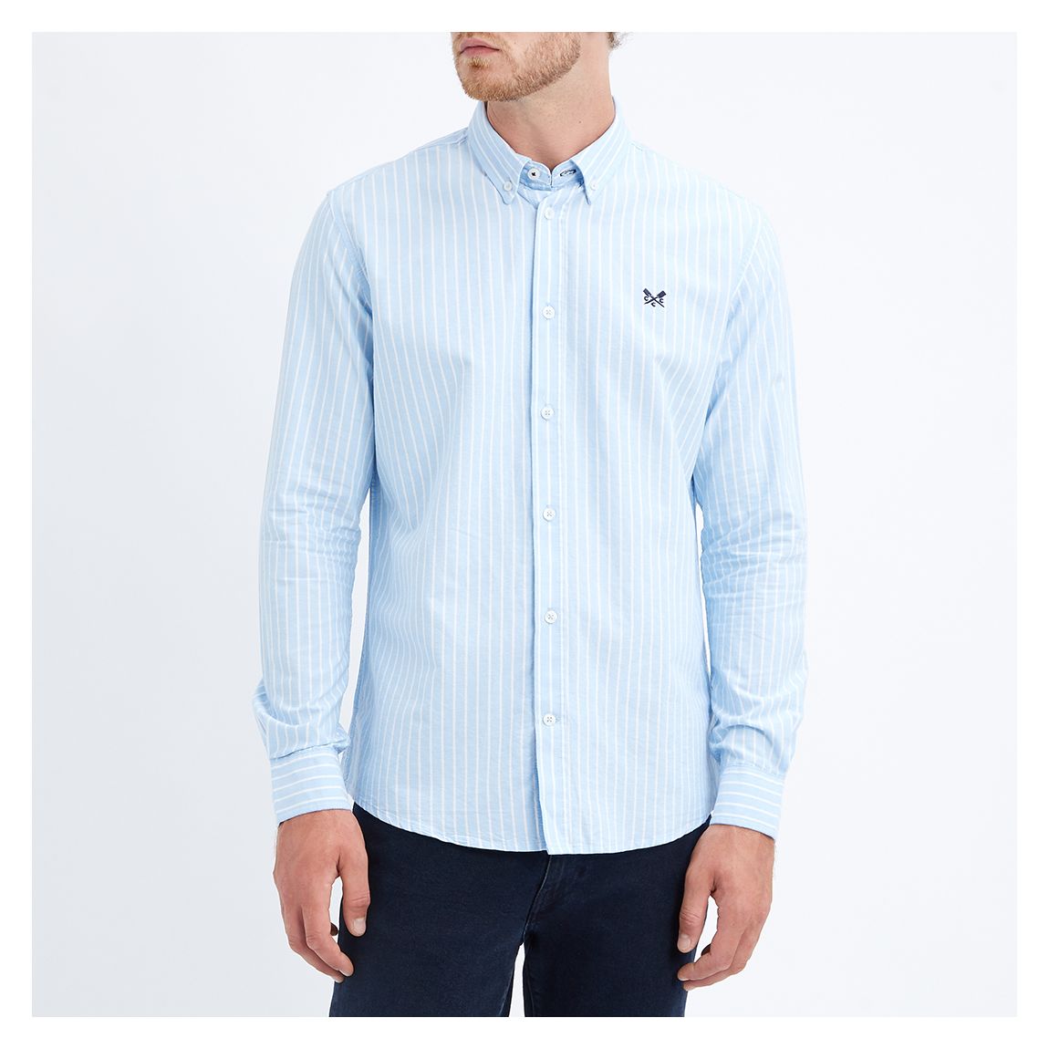 Blue Oxford Stripe Shirt main product photo