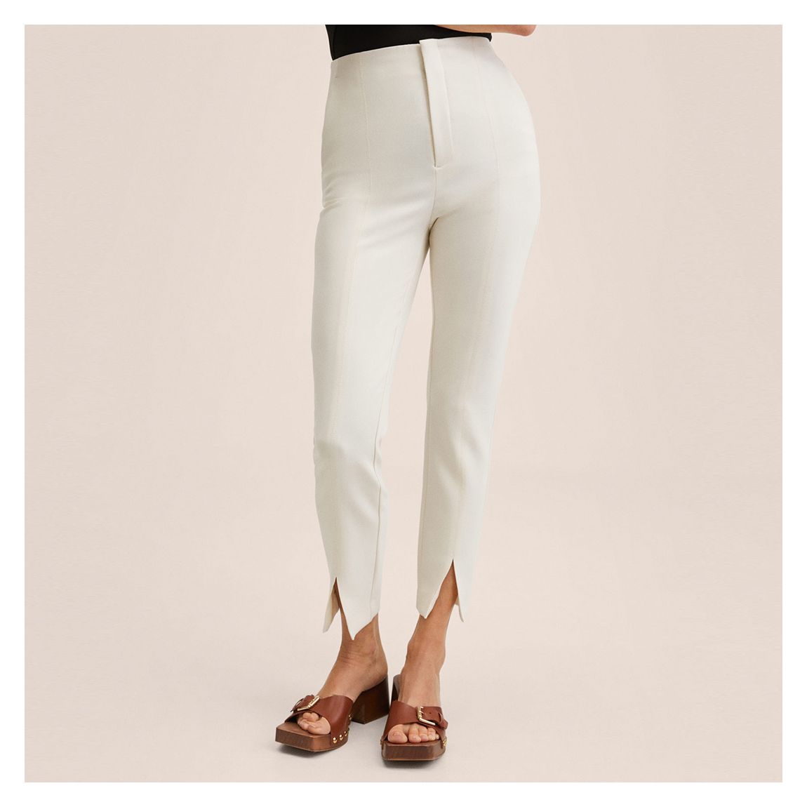 Off White Side Slit Skinny Trousers main product photo