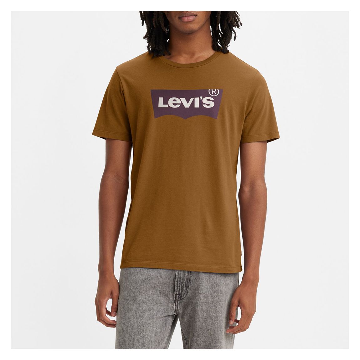 Brown Box Tab Logo Cotton T-Shirt main product photo