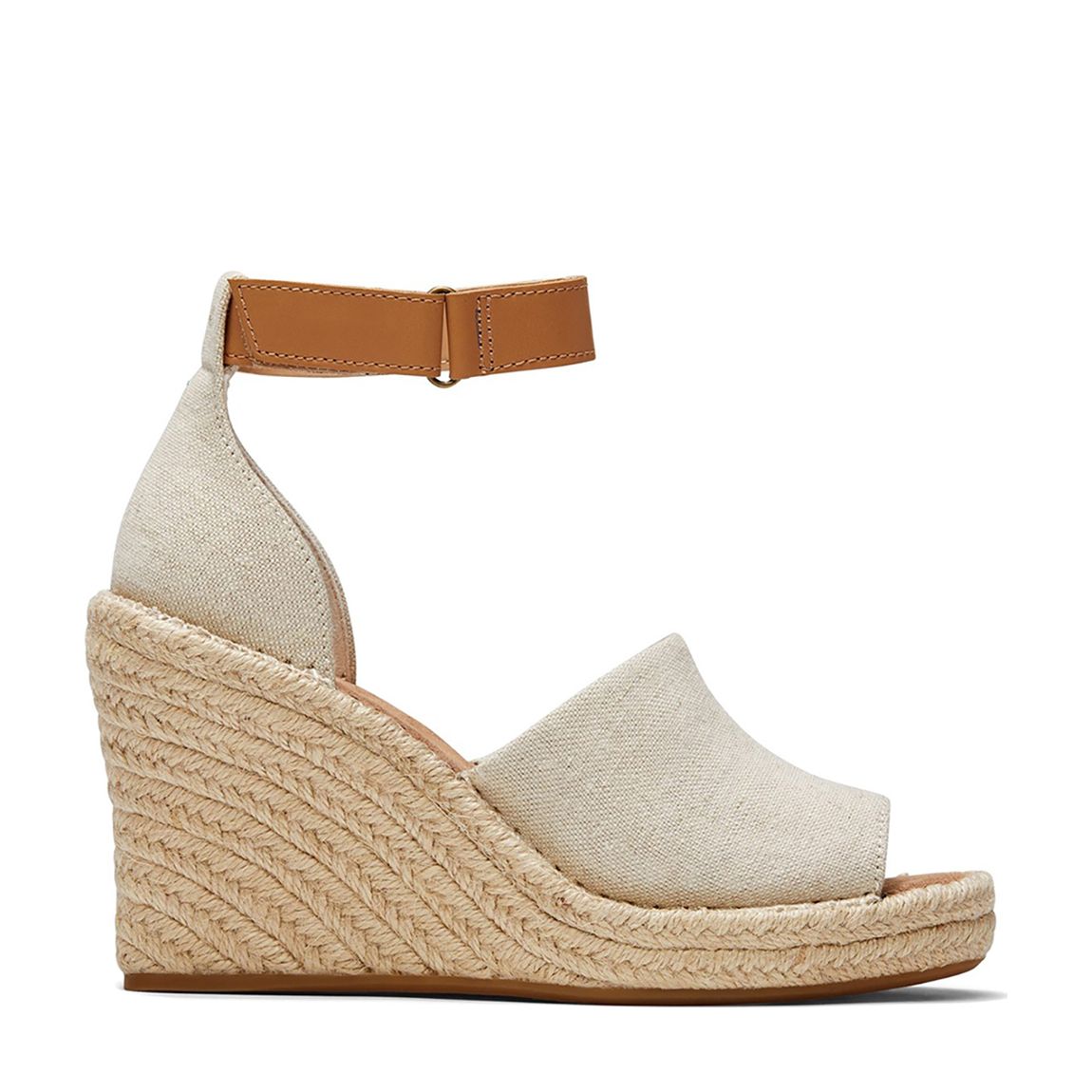 Women's Natural Marisol Natural Oxford/Leather Wedge main product photo