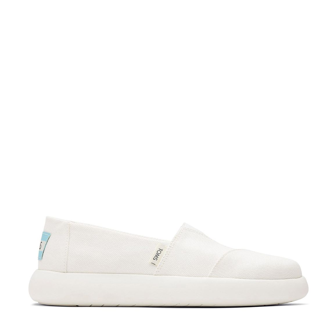 White Alpargata Mallow Slip On Shoes main product photo