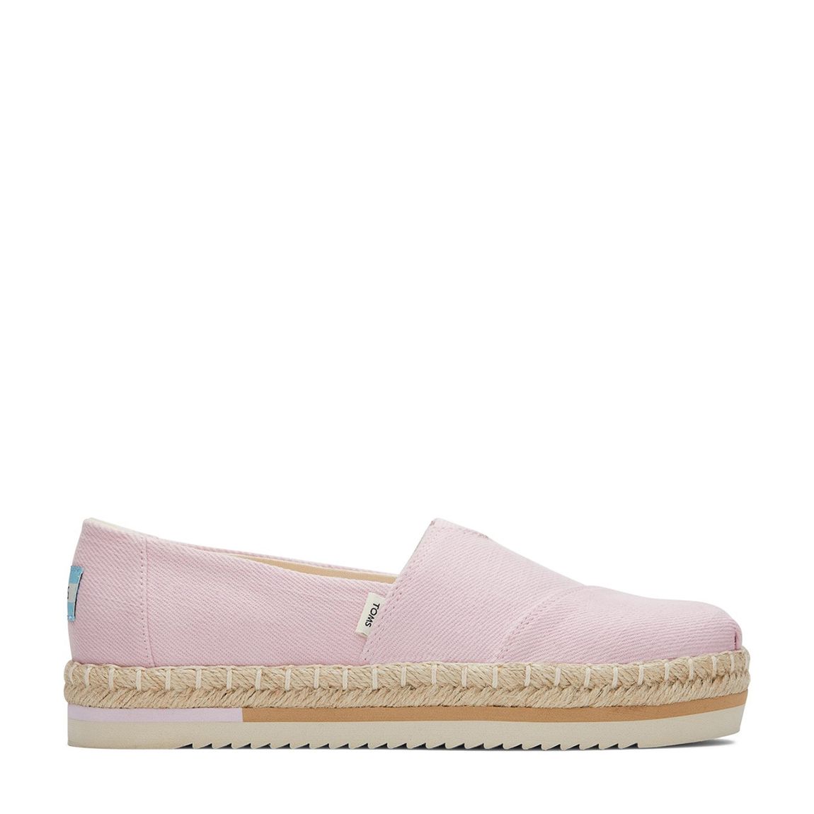 Women's Pink Alpargata Platform Espadrilles main product photo