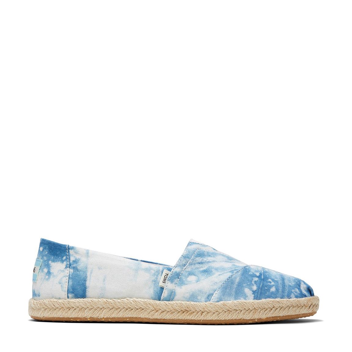 Women's Blue Tie Die Alpargata Espadrilles main product photo