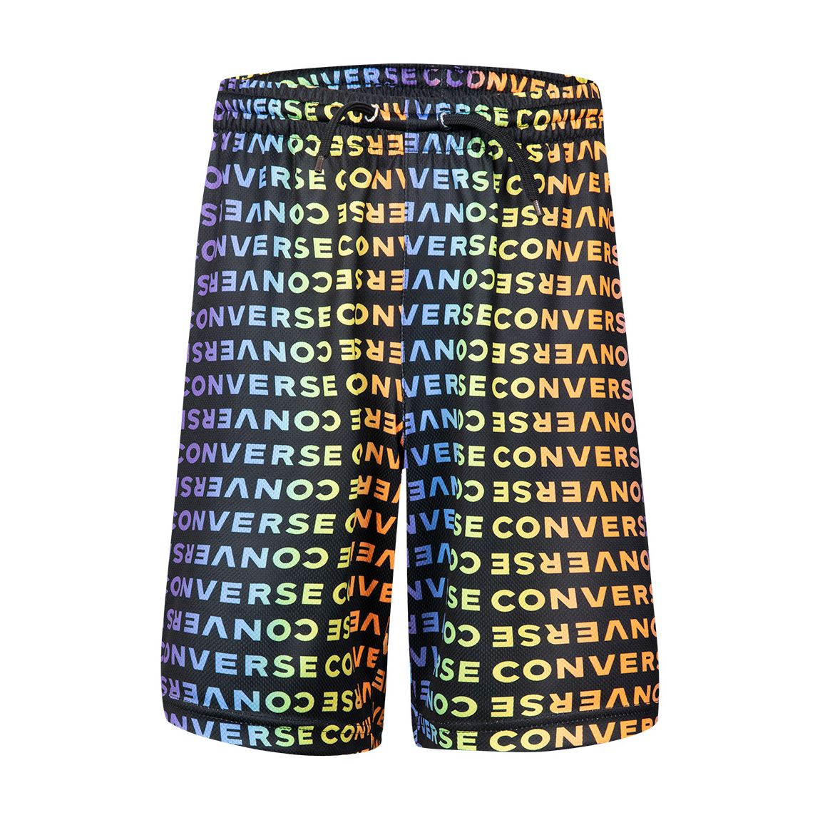 Teen Boy's Black Ombre All Over Print Shorts main product photo