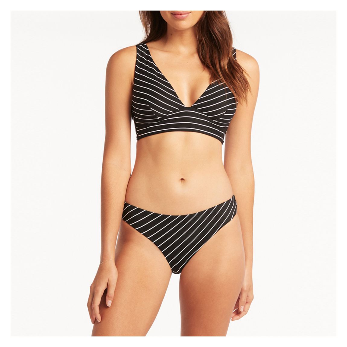 Black Shoreline Regular Bikini Pant main product photo