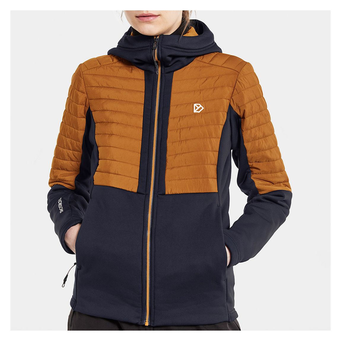 Orange Annema Straight Fit Coat main product photo