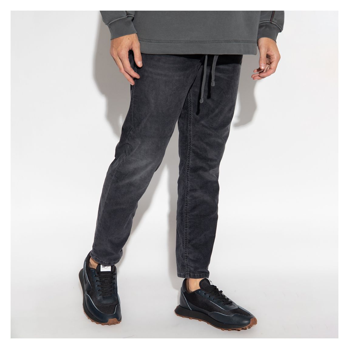 Black 2005 D-Fining Ribbed Jeans main product photo