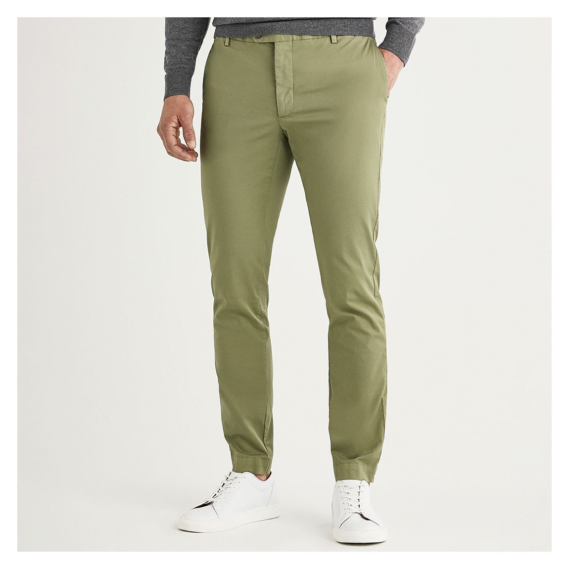 Green Tapered Trousers main product photo