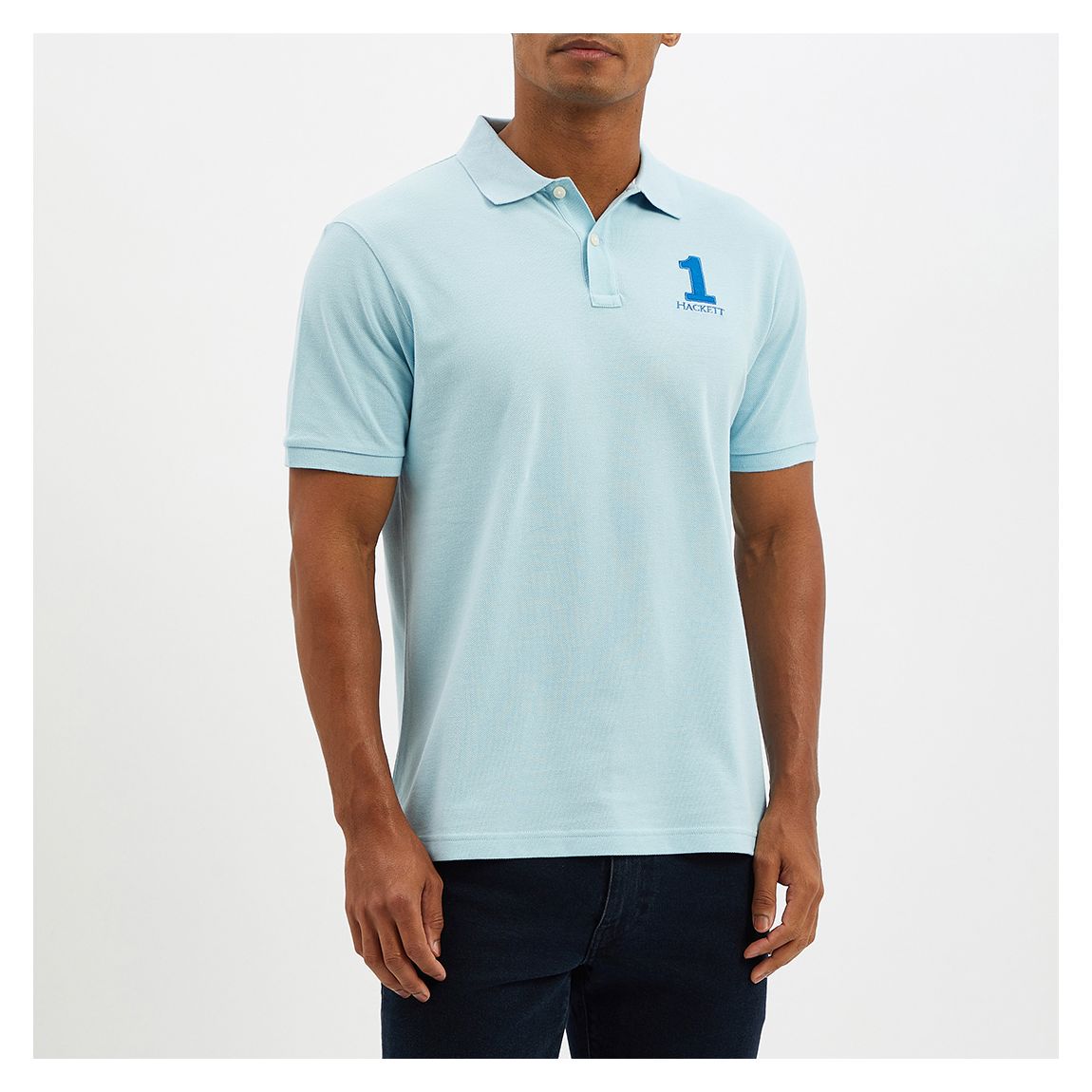 Blue Classic Slim Polo Shirt main product photo