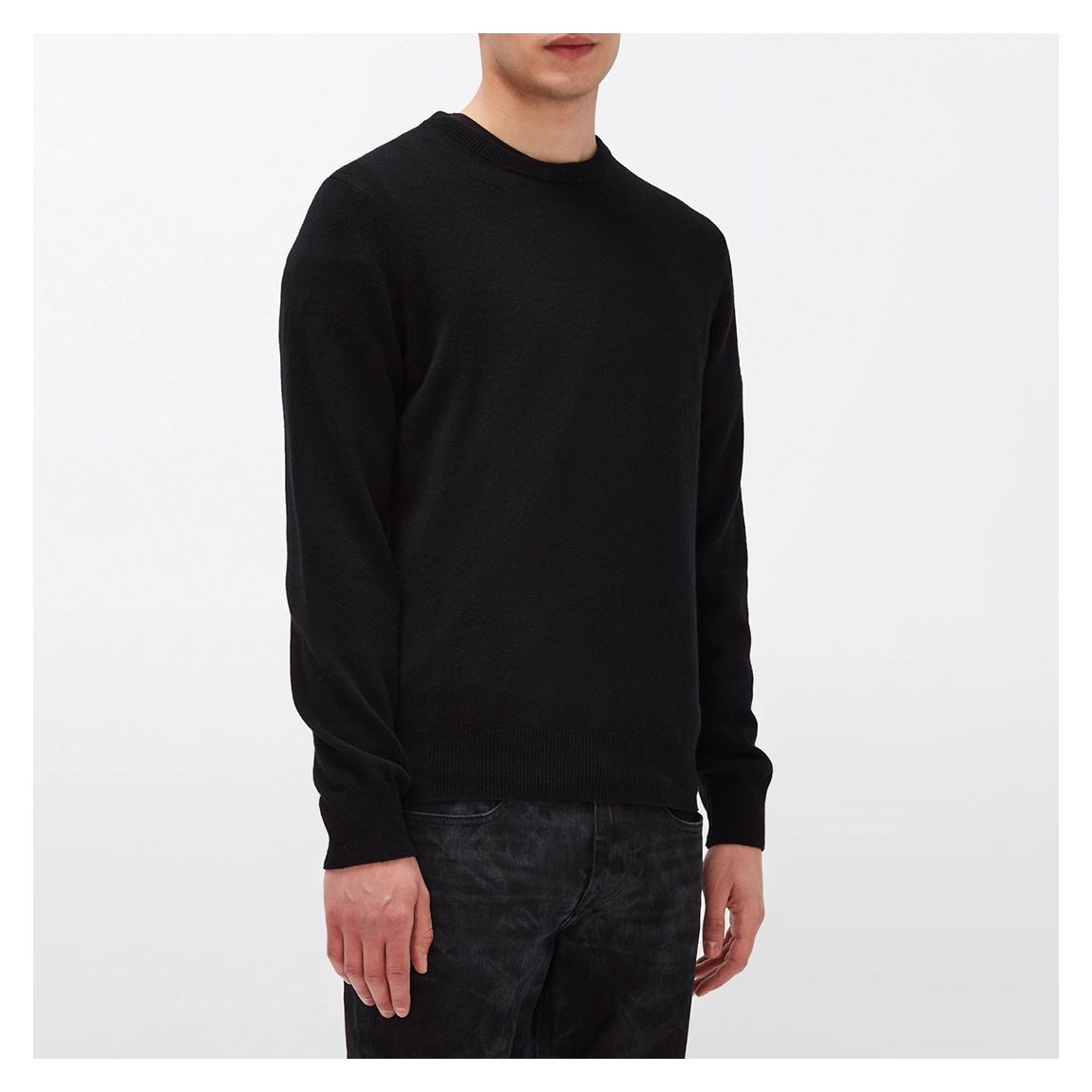 Black Crew Neck Jumper main product photo
