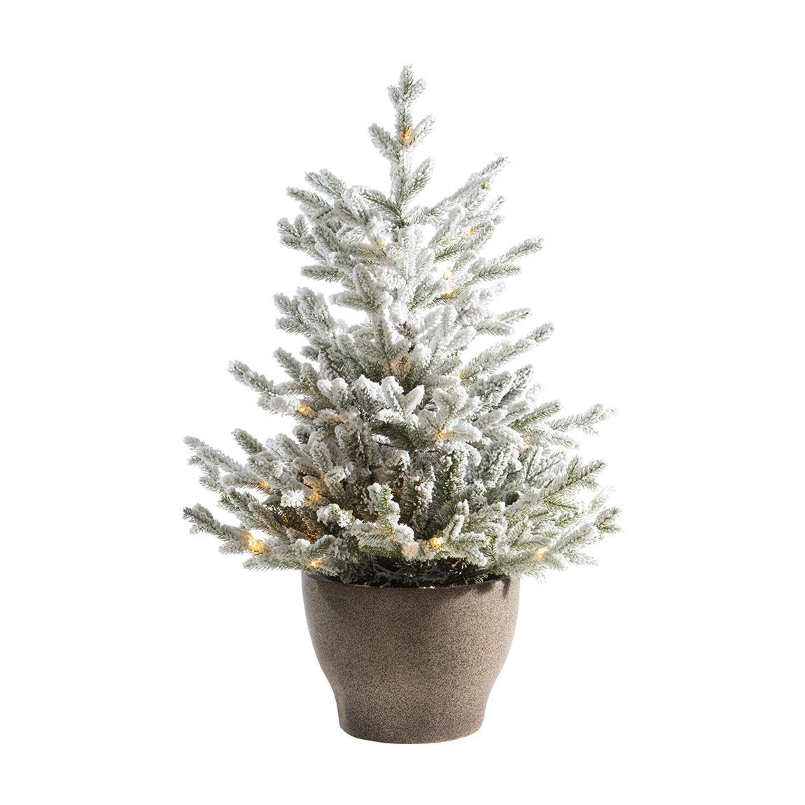 Norway Light Up Snowy Indoor/Outdoor Potted Tree main product photo