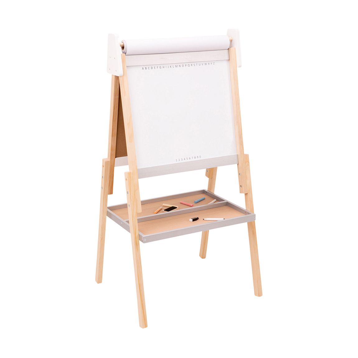 All-In-1 Easel - White/Grey main product photo