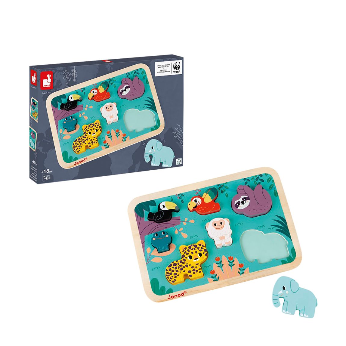Jungle Chunky Puzzle main product photo