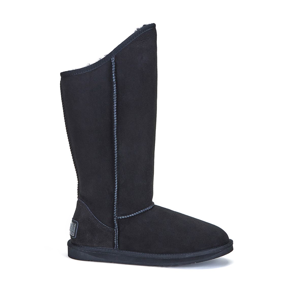 Black Cosy Tall Sheepskin Boots main product photo