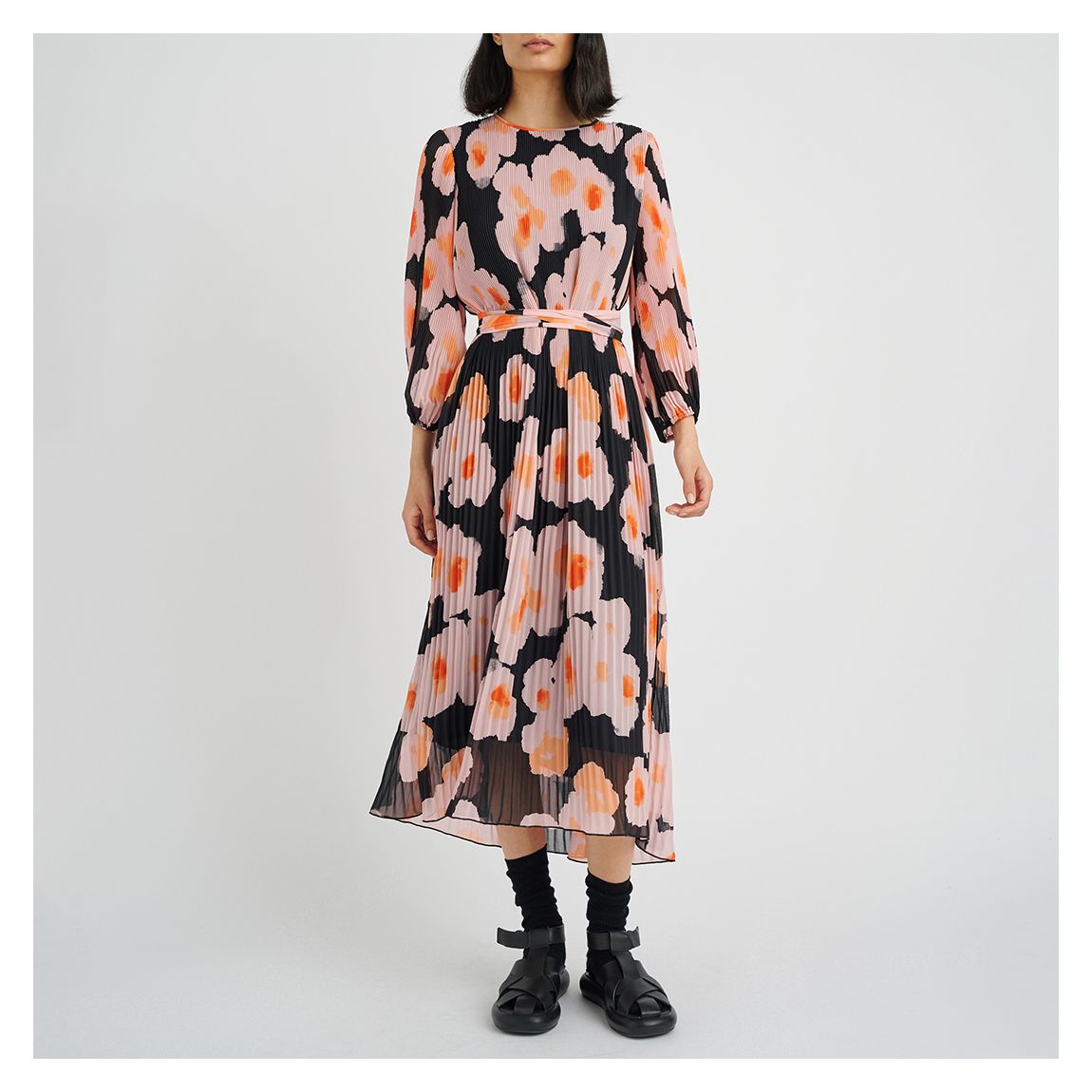 Multi Floral Desdra Dress main product photo