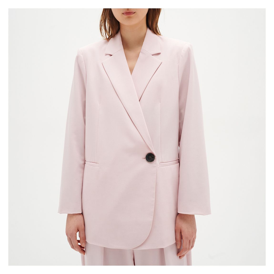 Pink Naxa Single Breasted Blazer main product photo