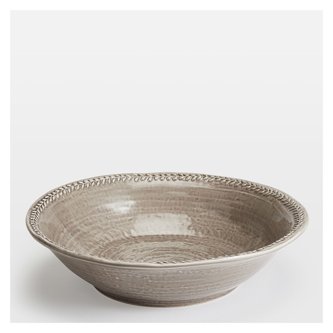 Grey Hillcrest Serving Bowl main product photo