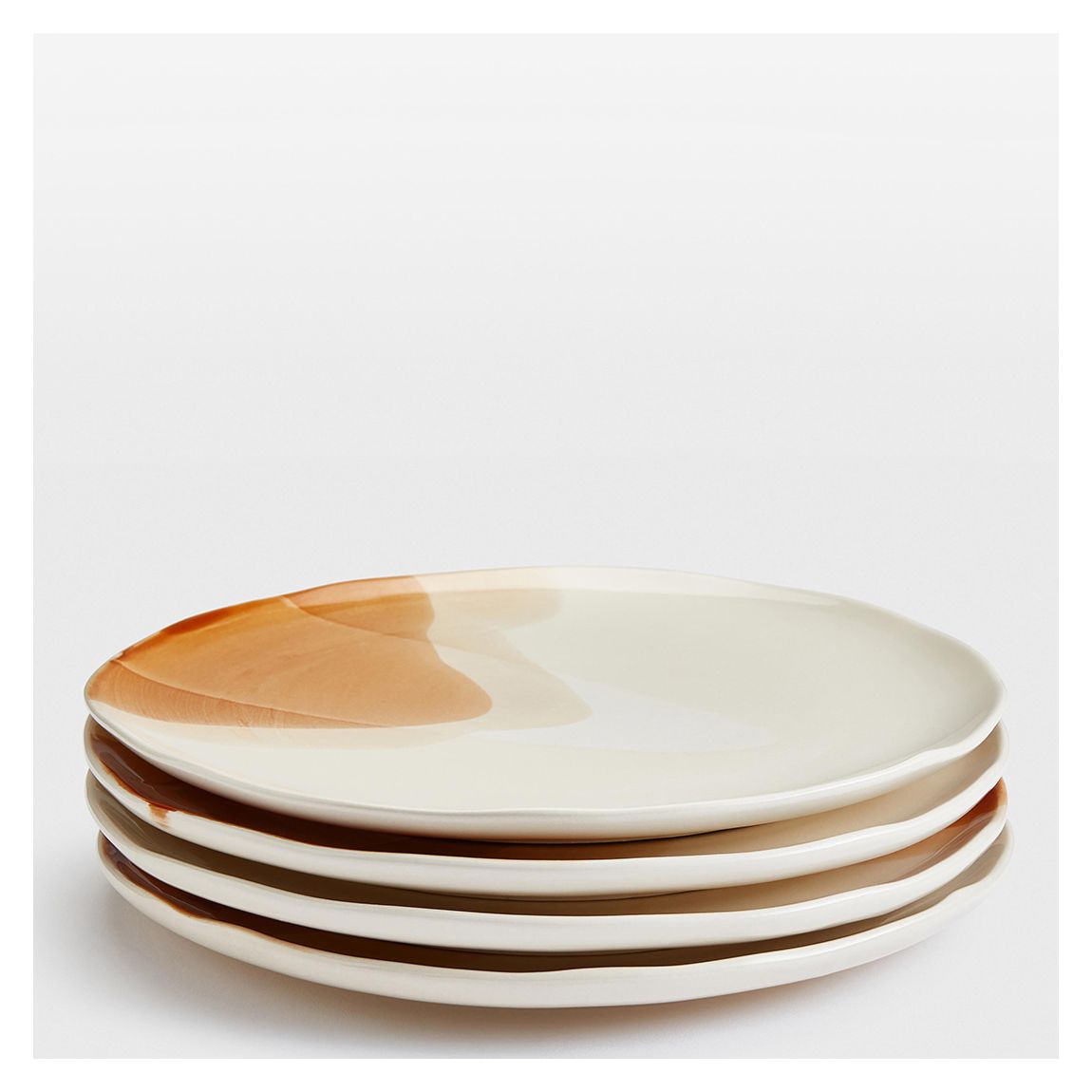 Set of 4 Rust Delano Side Plates main product photo