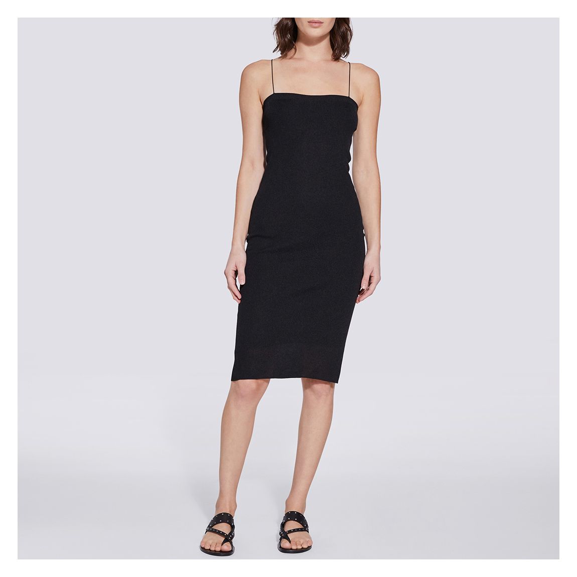 Black Iowa Midi Dress main product photo