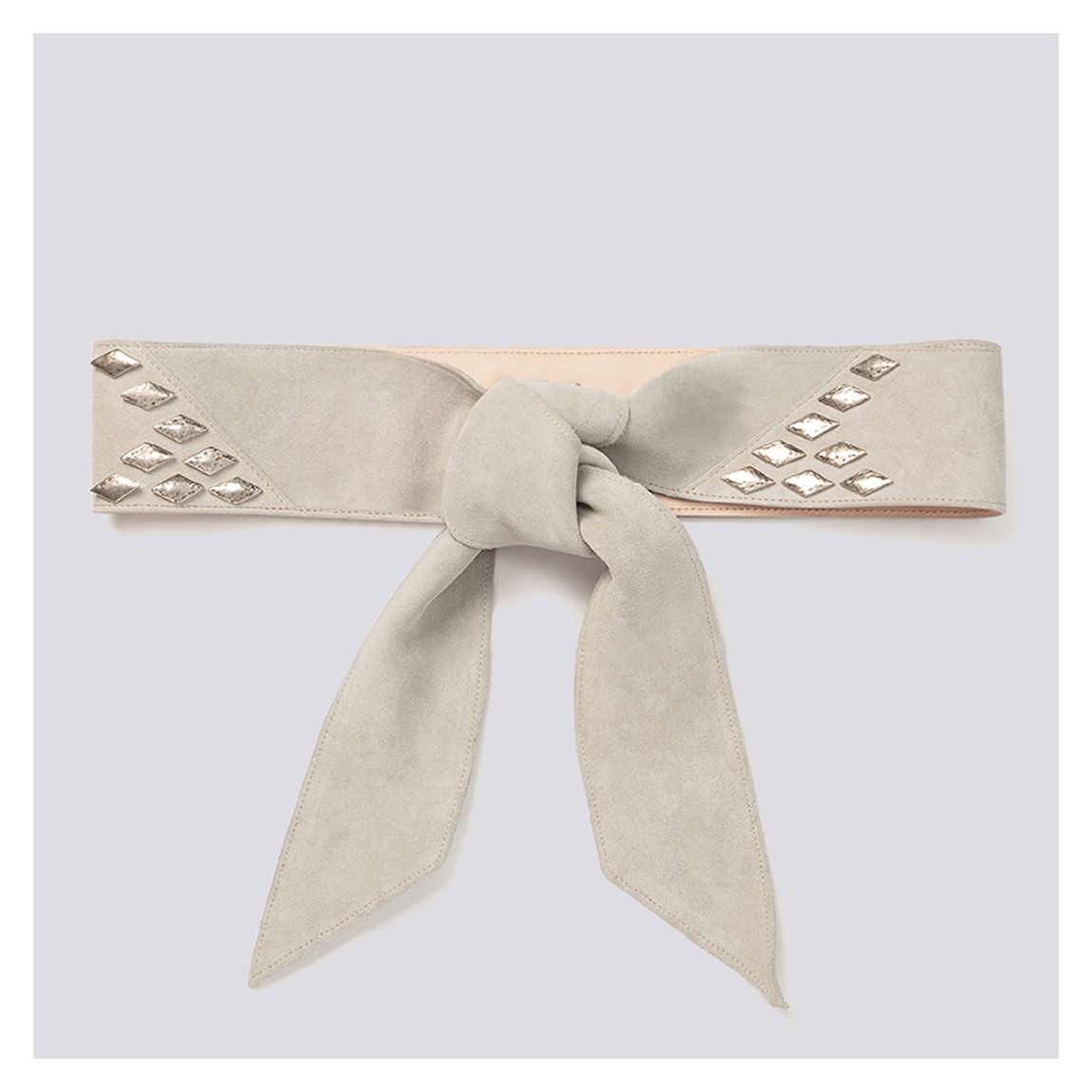 Stone Eneko Suede Leather Belt main product photo