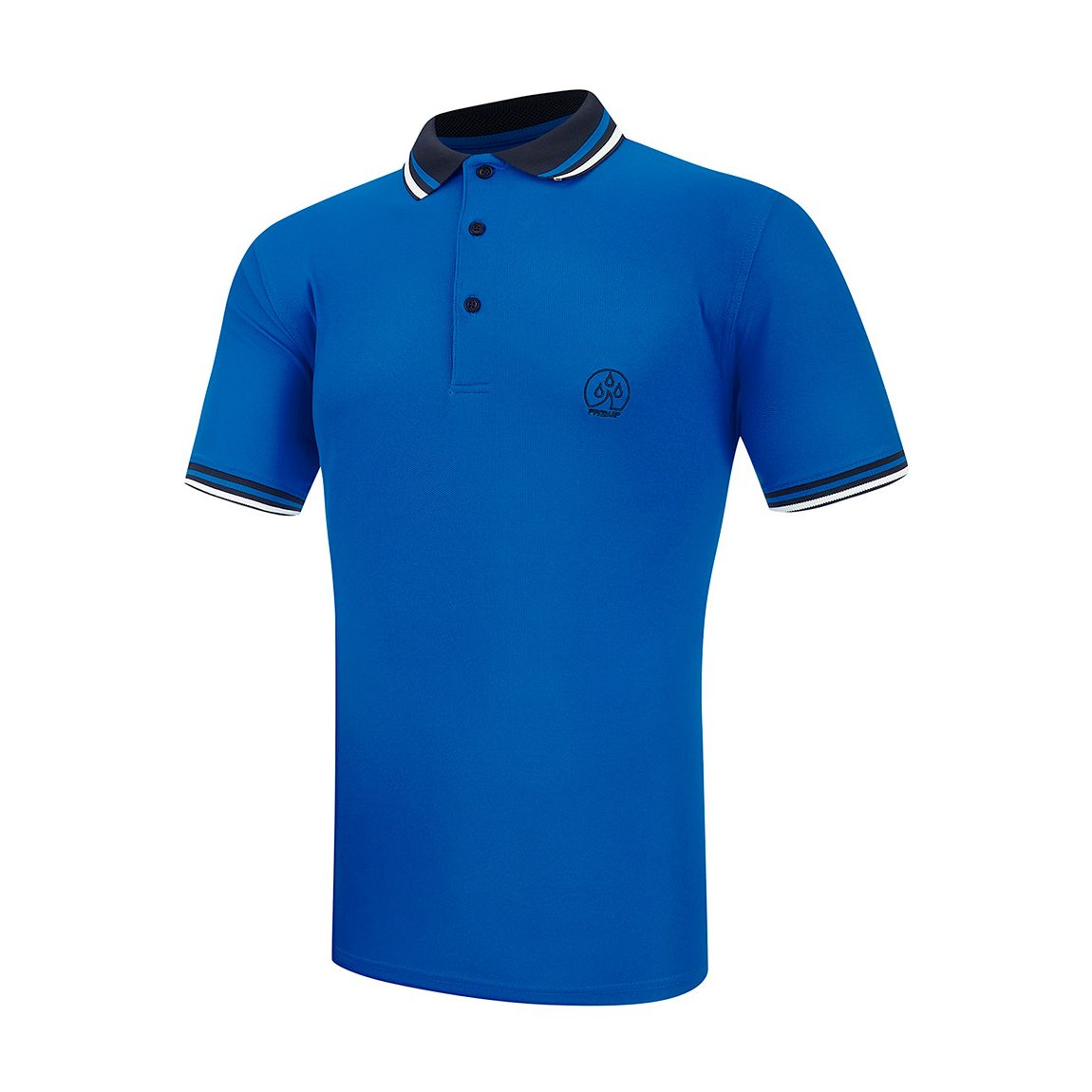Blue ProQuip Contrast Polo Shirt main product photo