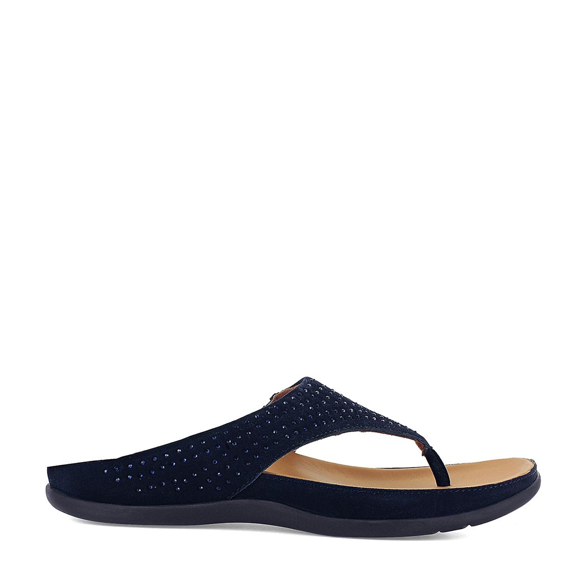 Navy Ibiza Toe Post Sandals main product photo